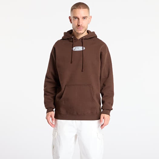 Sweatshirt PLEASURES Overview Hoodie Brown