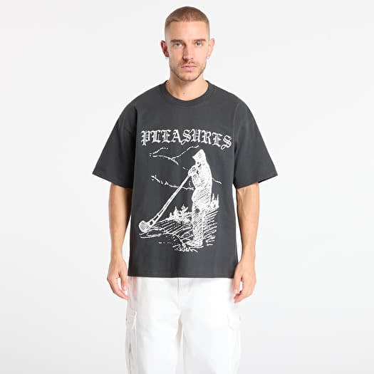 PLEASURES Pipe T-Shirt Vintage Black