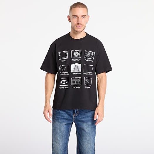 T-shirt PLEASURES House Blend T-Shirt Black