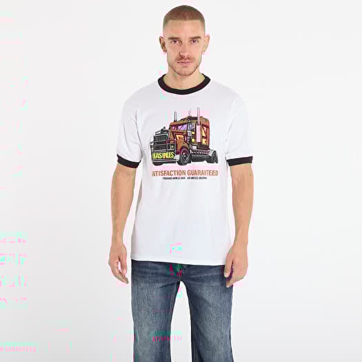 PLEASURES Big Load Ringer T-Shirt White