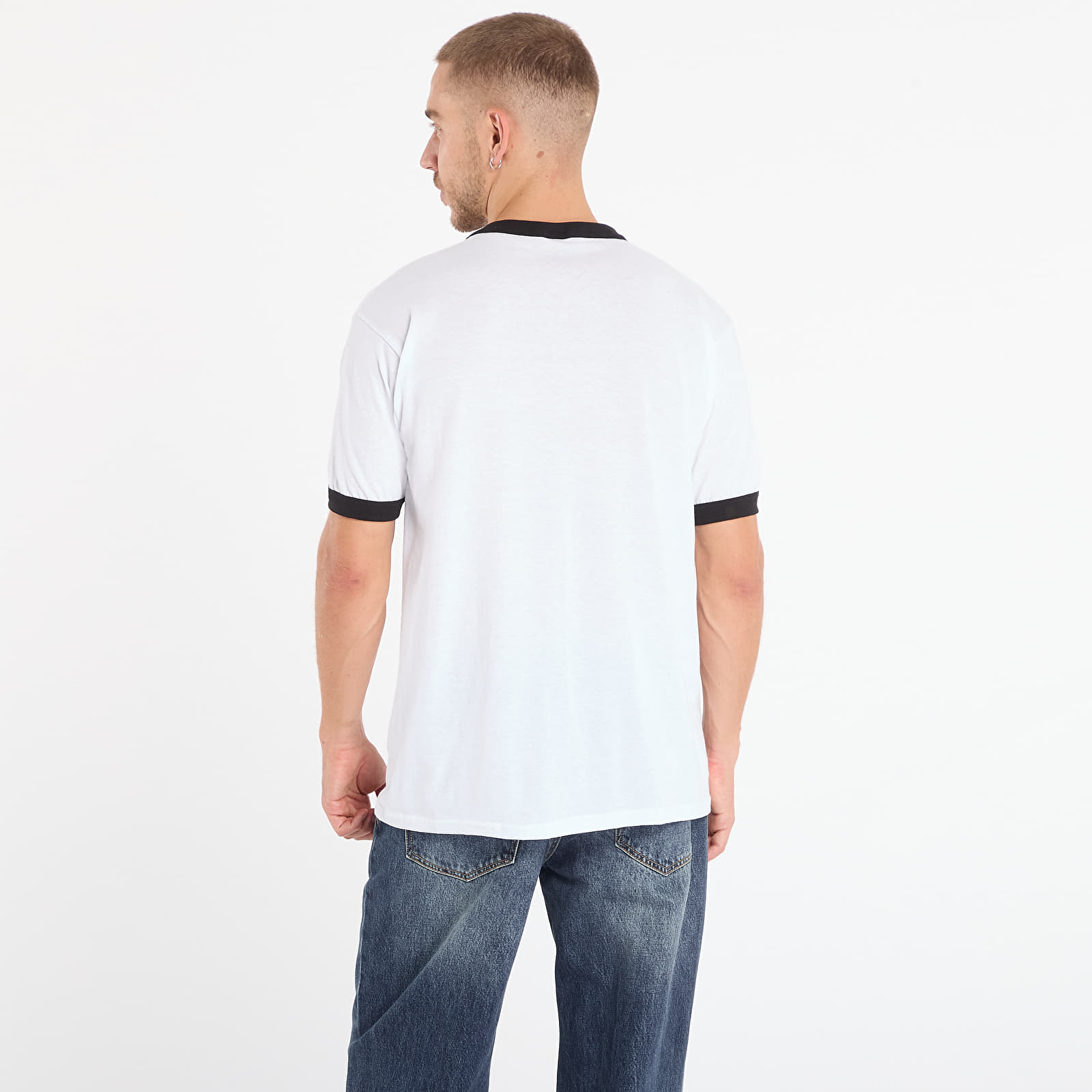 Тениски PLEASURES Big Load Ringer T-Shirt White