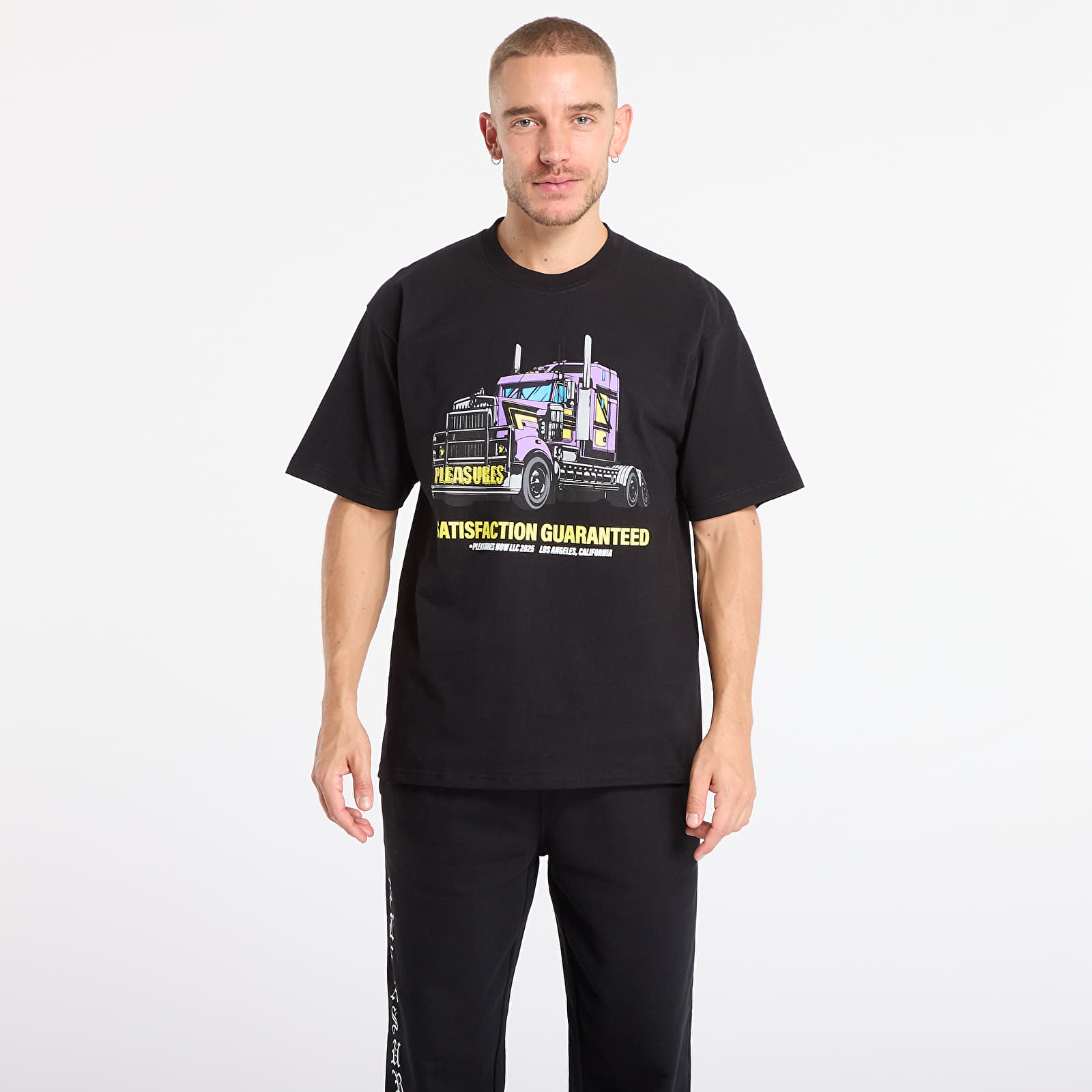T-shirts PLEASURES Big Load T-Shirt Black