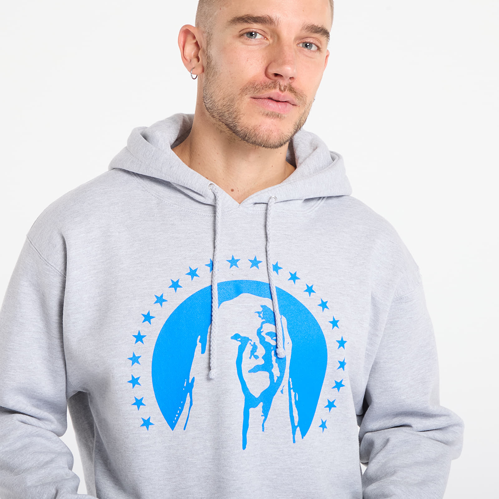 Hoodies and sweatshirts  PLEASURES Critic Hoodie Heather Grey