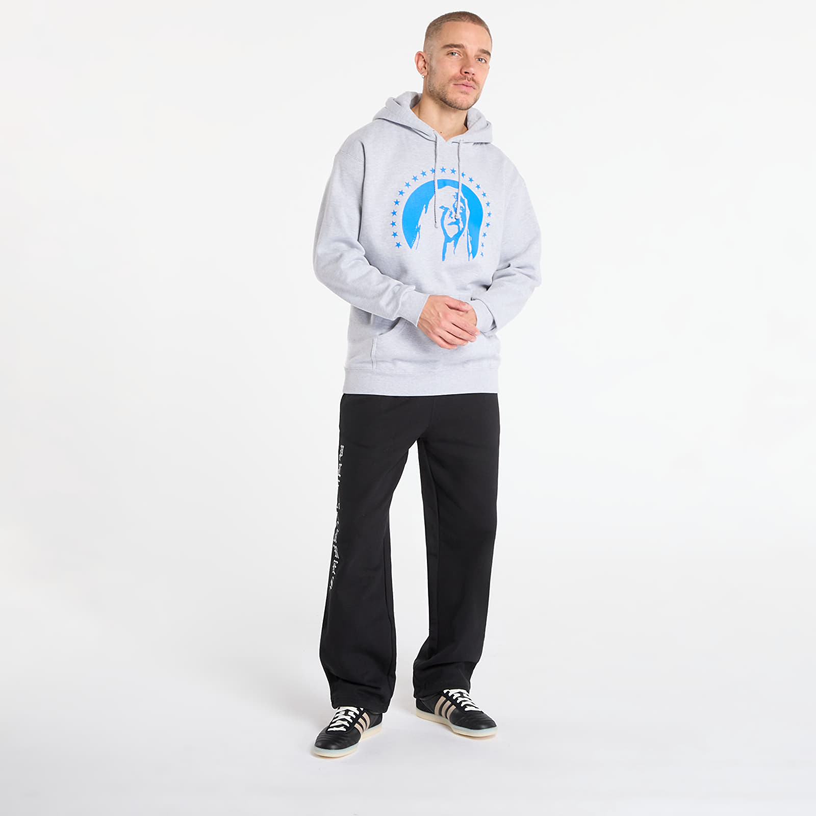 Hoodies and sweatshirts  PLEASURES Critic Hoodie Heather Grey
