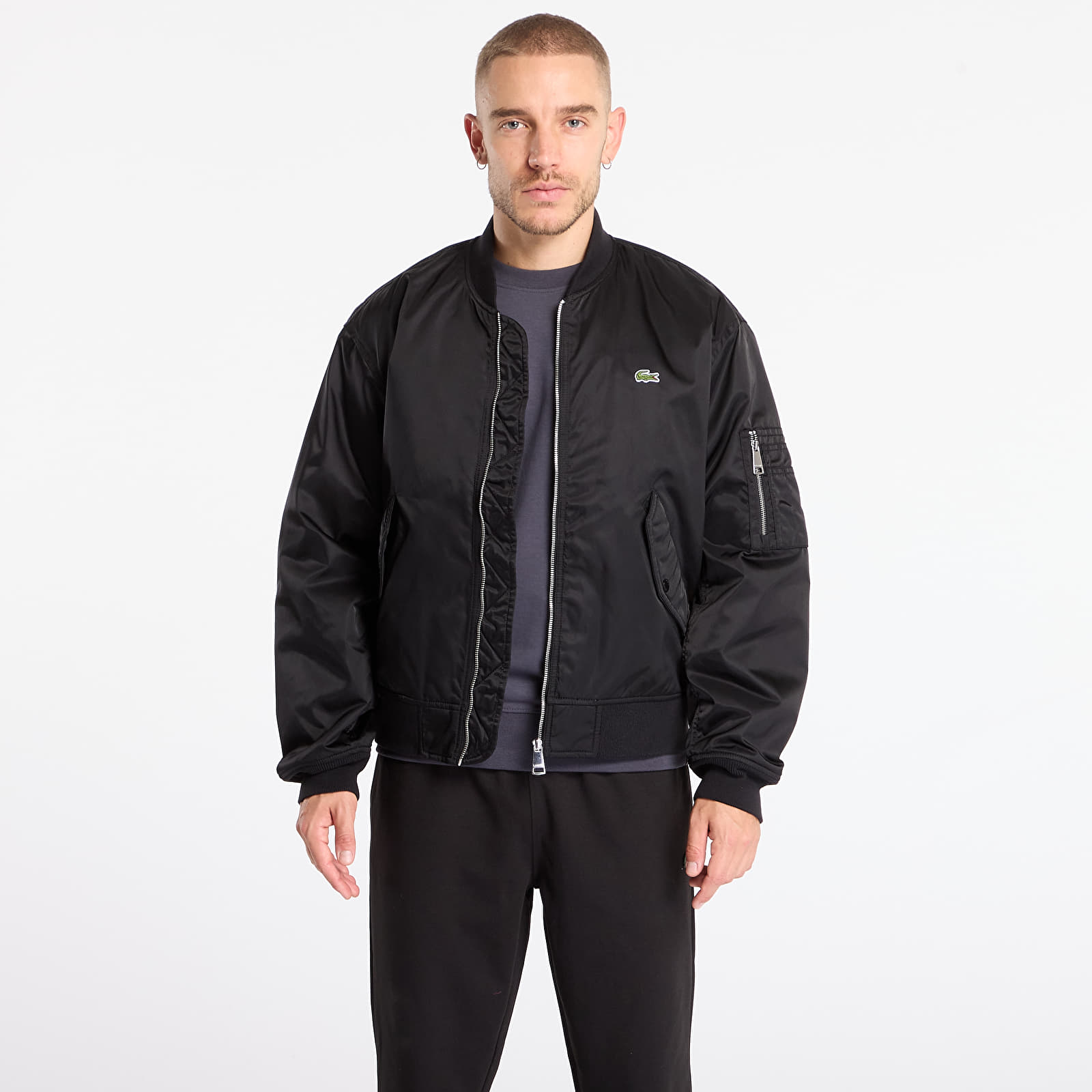 Jackets LACOSTE Men's Jacket Black