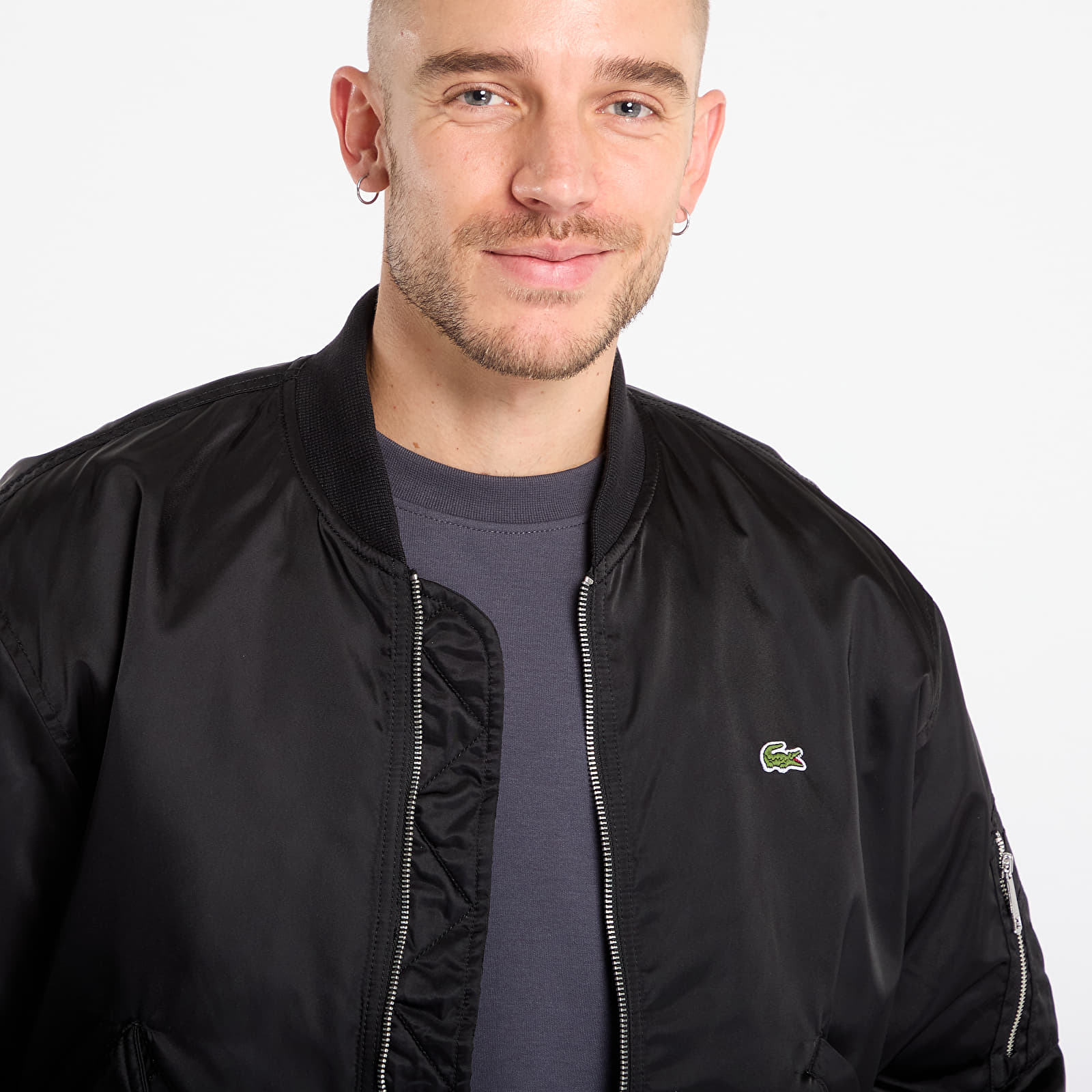 Jackets LACOSTE Men's Jacket Black