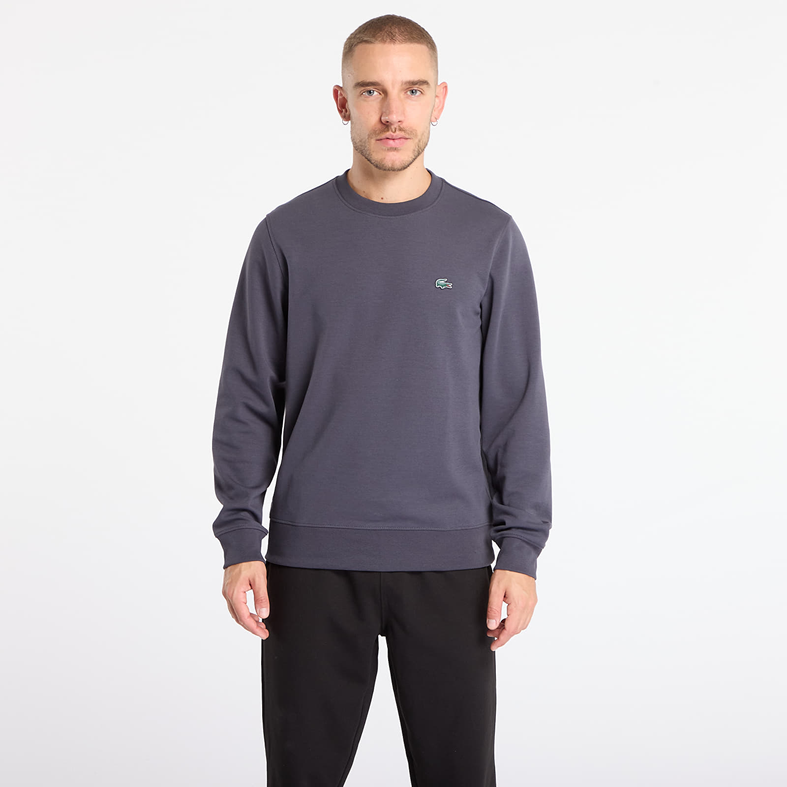 Hoodies and sweatshirts  LACOSTE Men's Sweatshirt Graphite