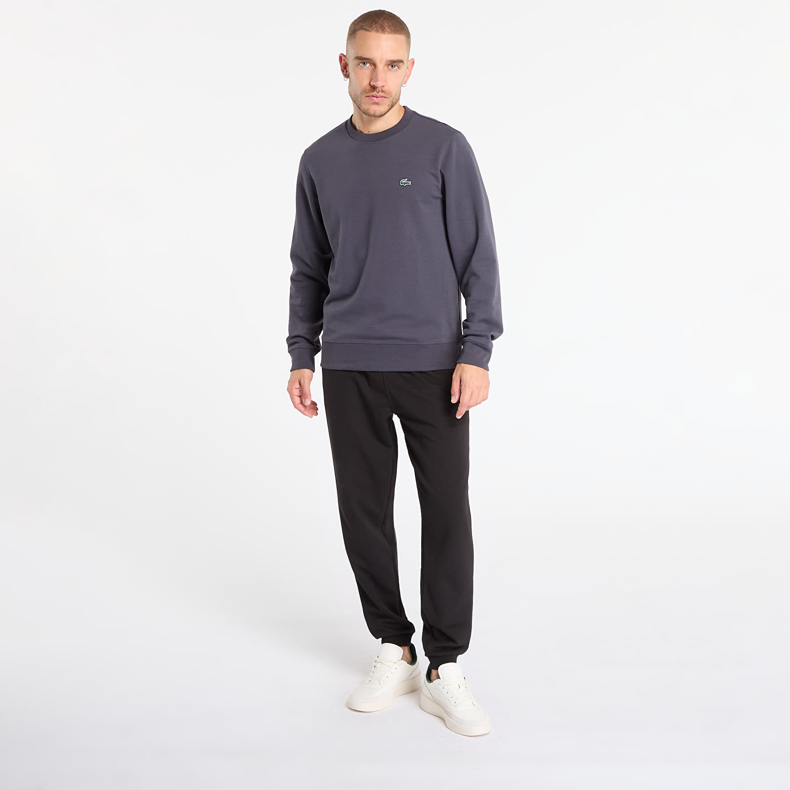 Hoodies and sweatshirts  LACOSTE Men's Sweatshirt Graphite