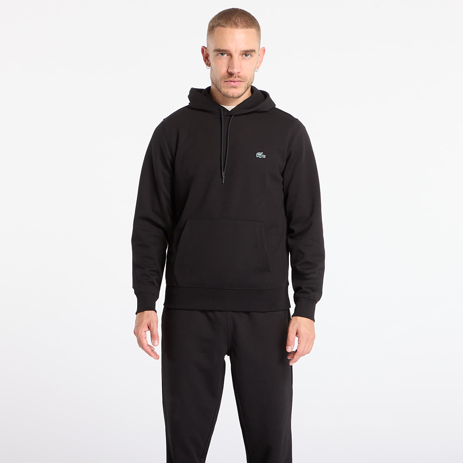 Vīriešu džemperi LACOSTE Men's Sweatshirt Black