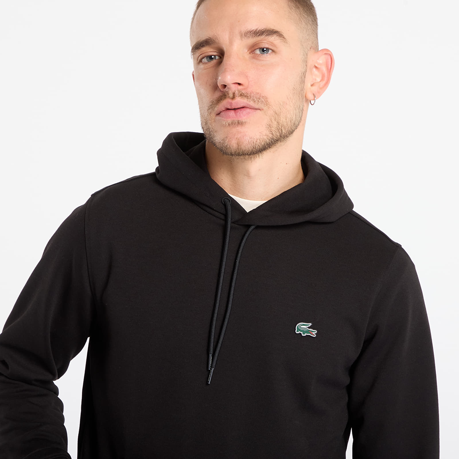Vīriešu džemperi LACOSTE Men's Sweatshirt Black