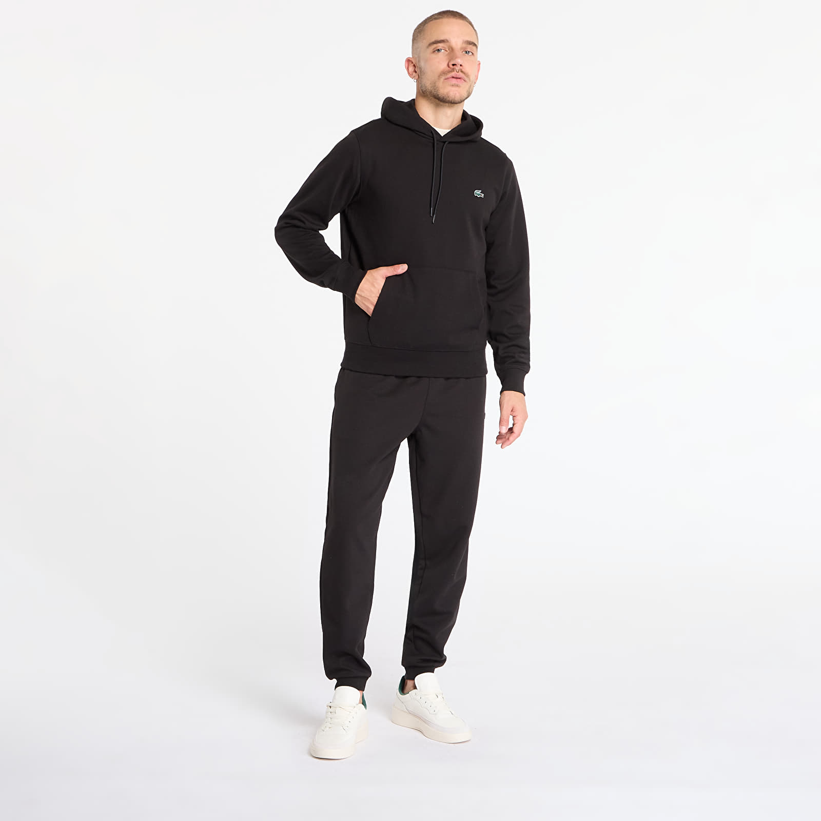 Vīriešu džemperi LACOSTE Men's Sweatshirt Black