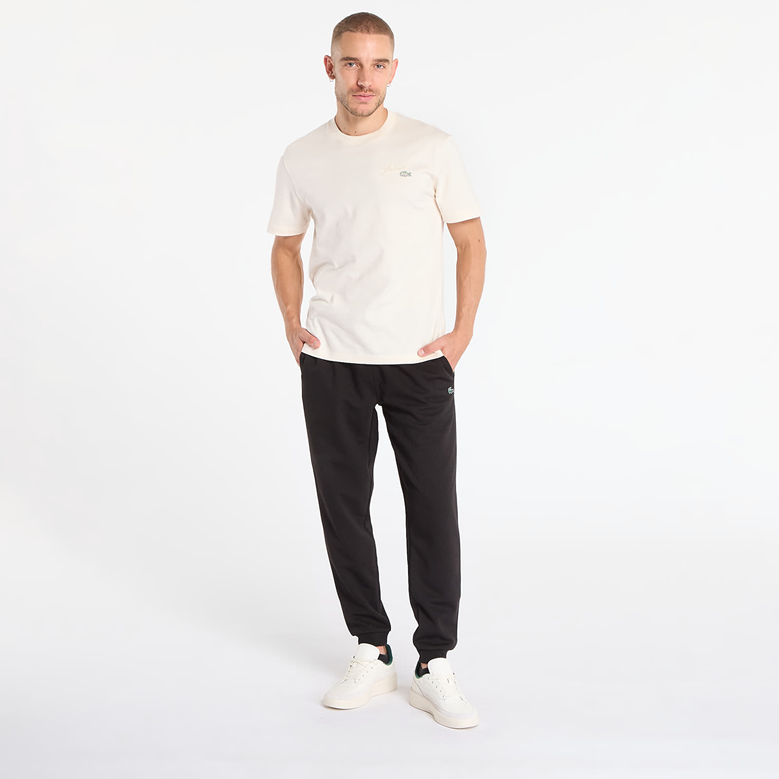 Sweatpants LACOSTE Men's Tracksuit Trousers Black