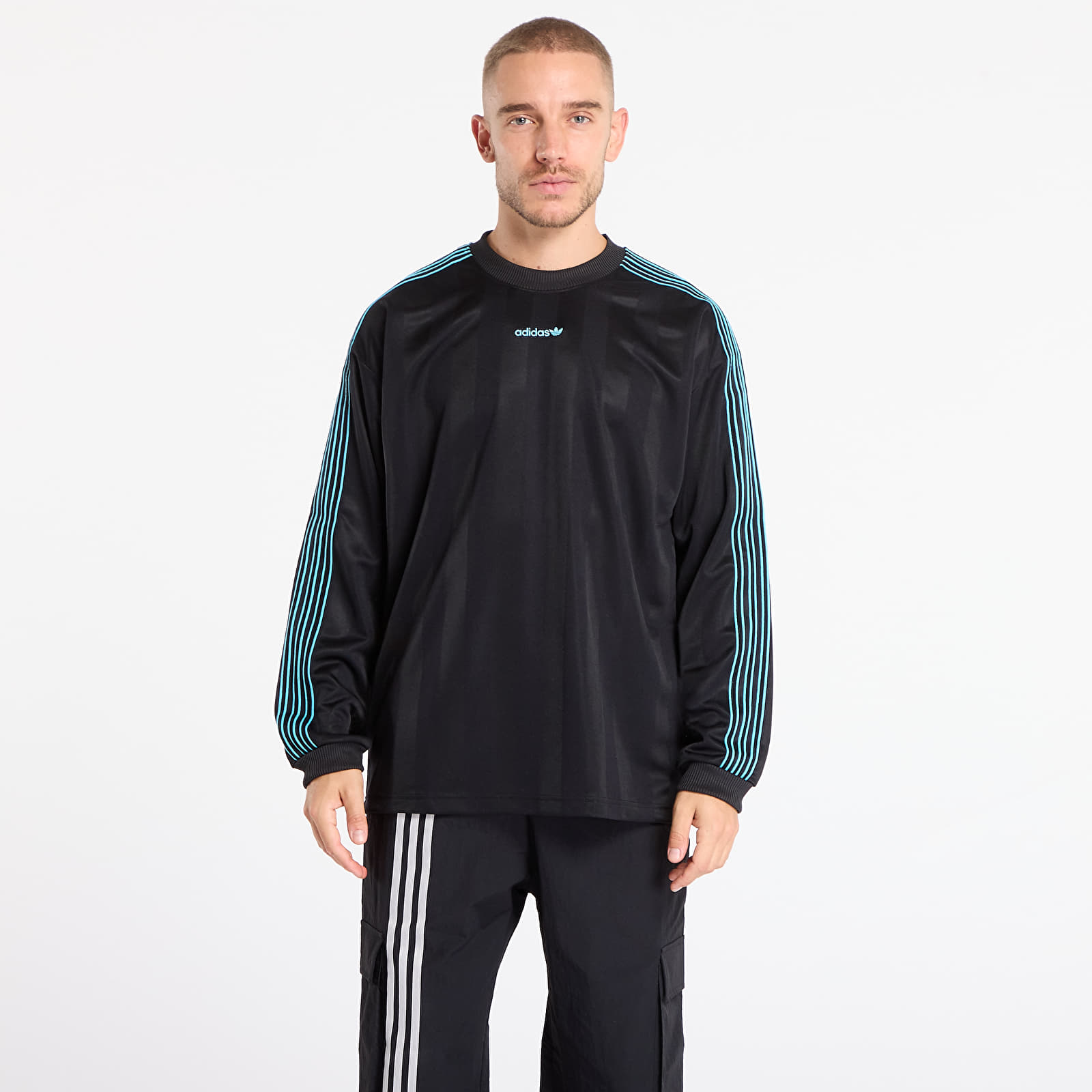Pánské dresy adidas Long Sleeve Jersey Black