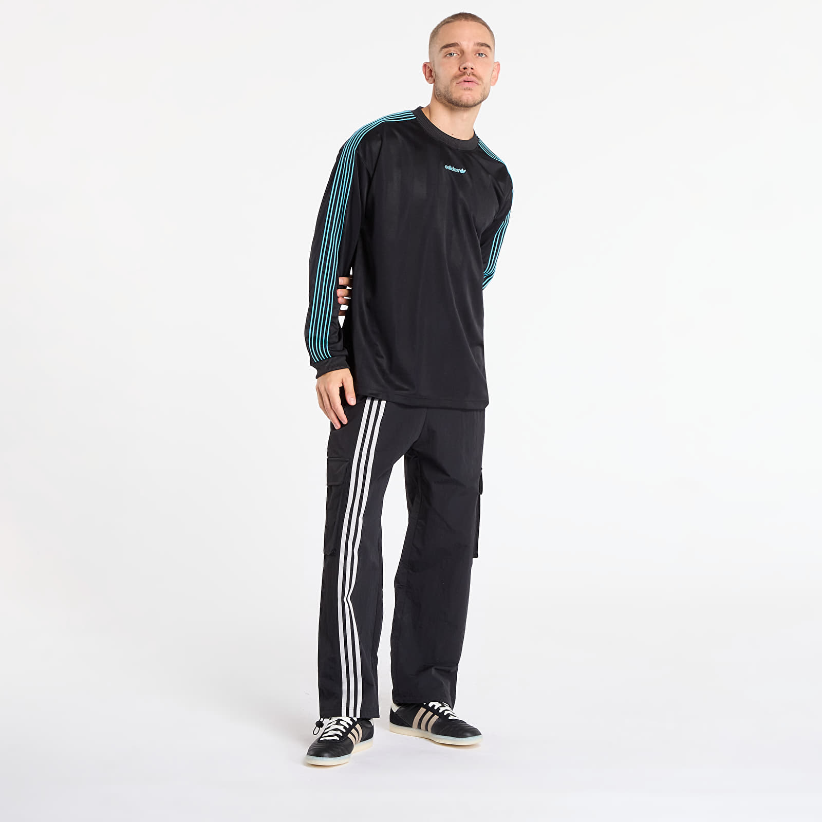 Pánské dresy adidas Long Sleeve Jersey Black