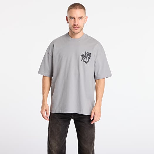 AllSaints Orlando Ss Crew March Grey