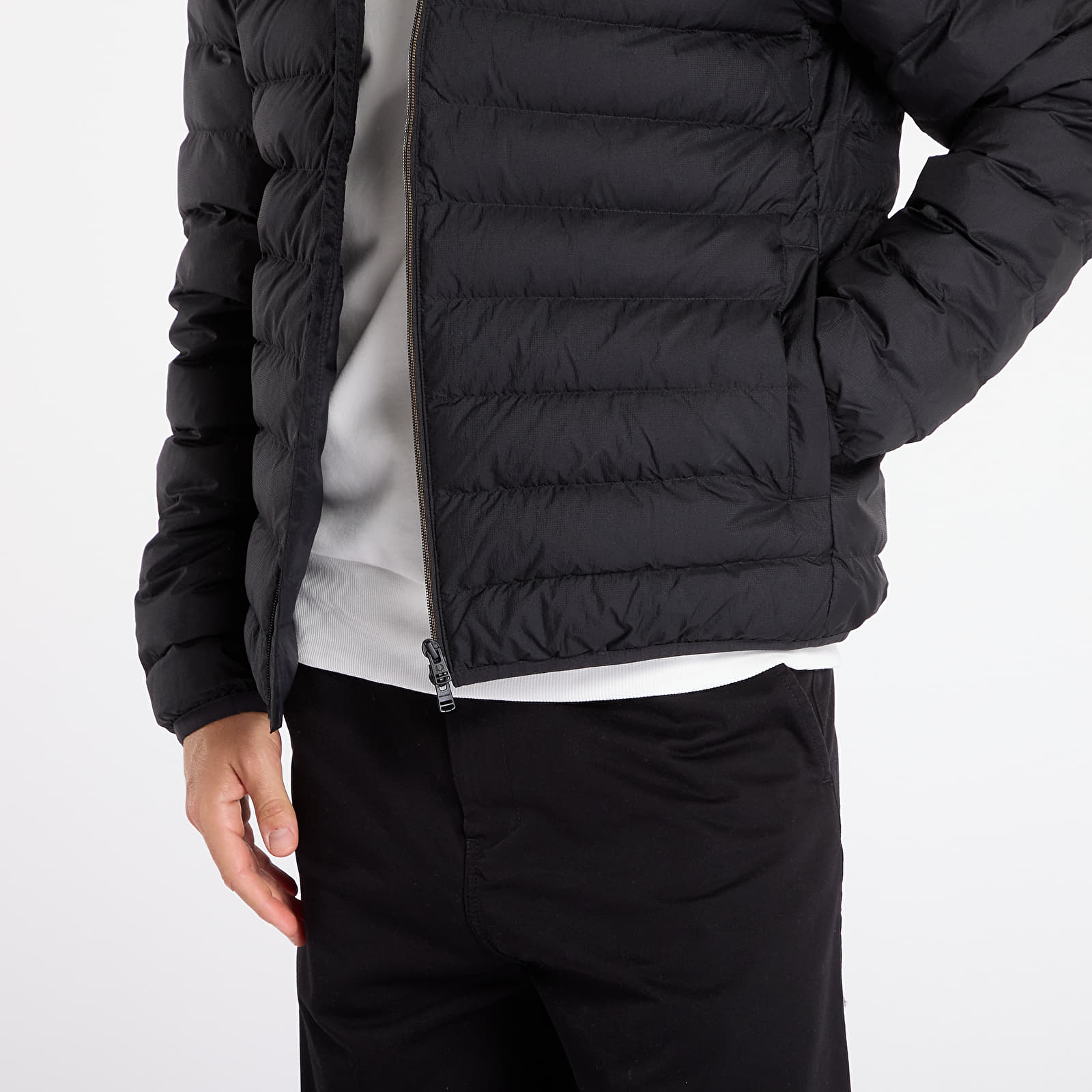 Jakas FRED PERRY Hooded Insulated Jacket Black