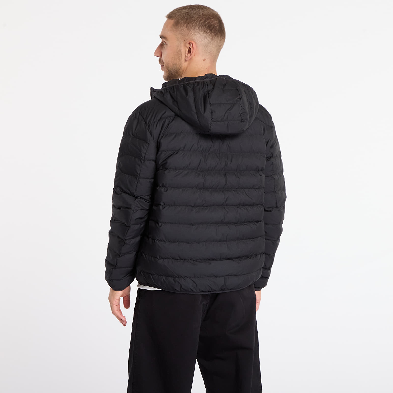 Jakas FRED PERRY Hooded Insulated Jacket Black