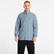 FRED PERRY Oxford Shirt Stockport Blue