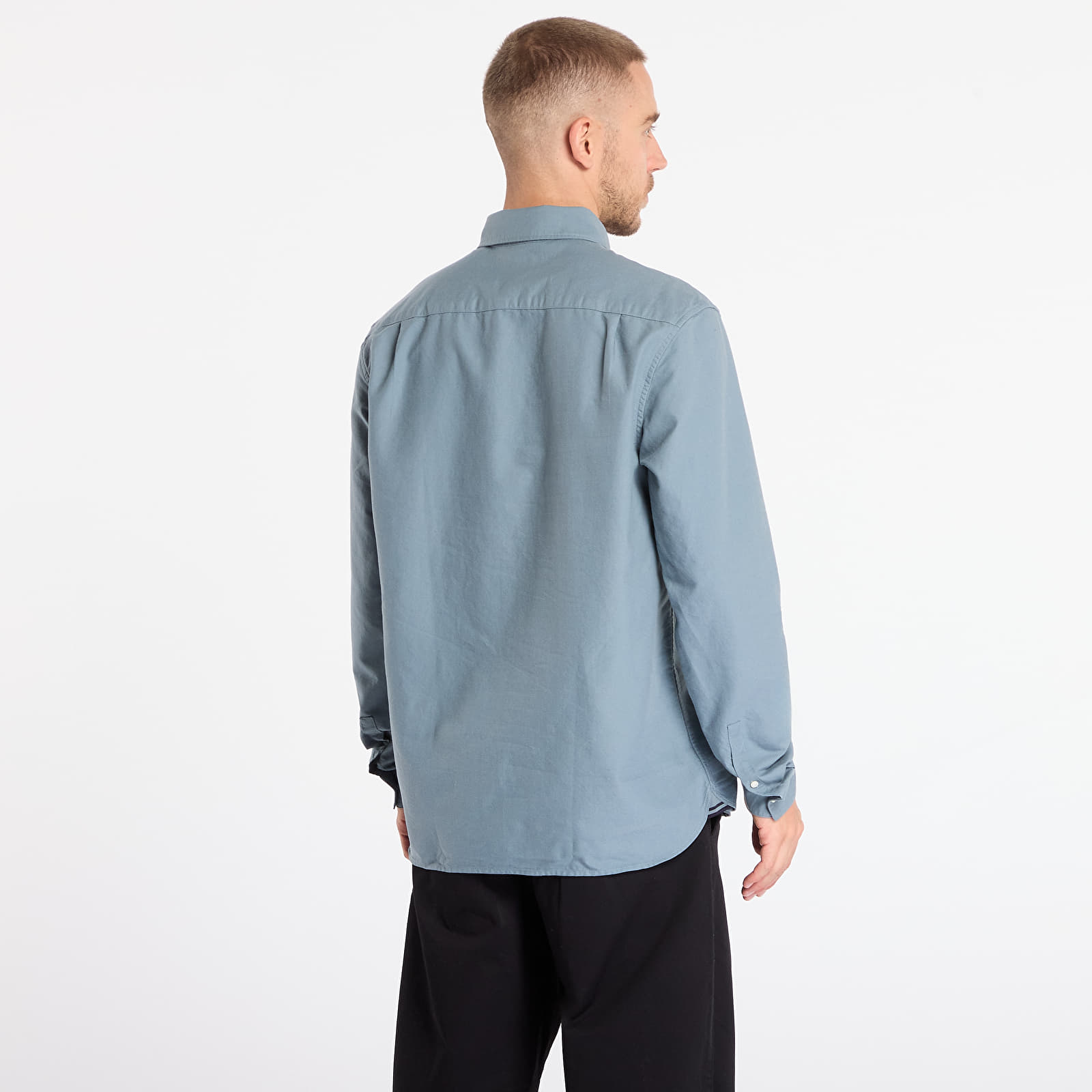 Ризи FRED PERRY Oxford Shirt Stockport Blue