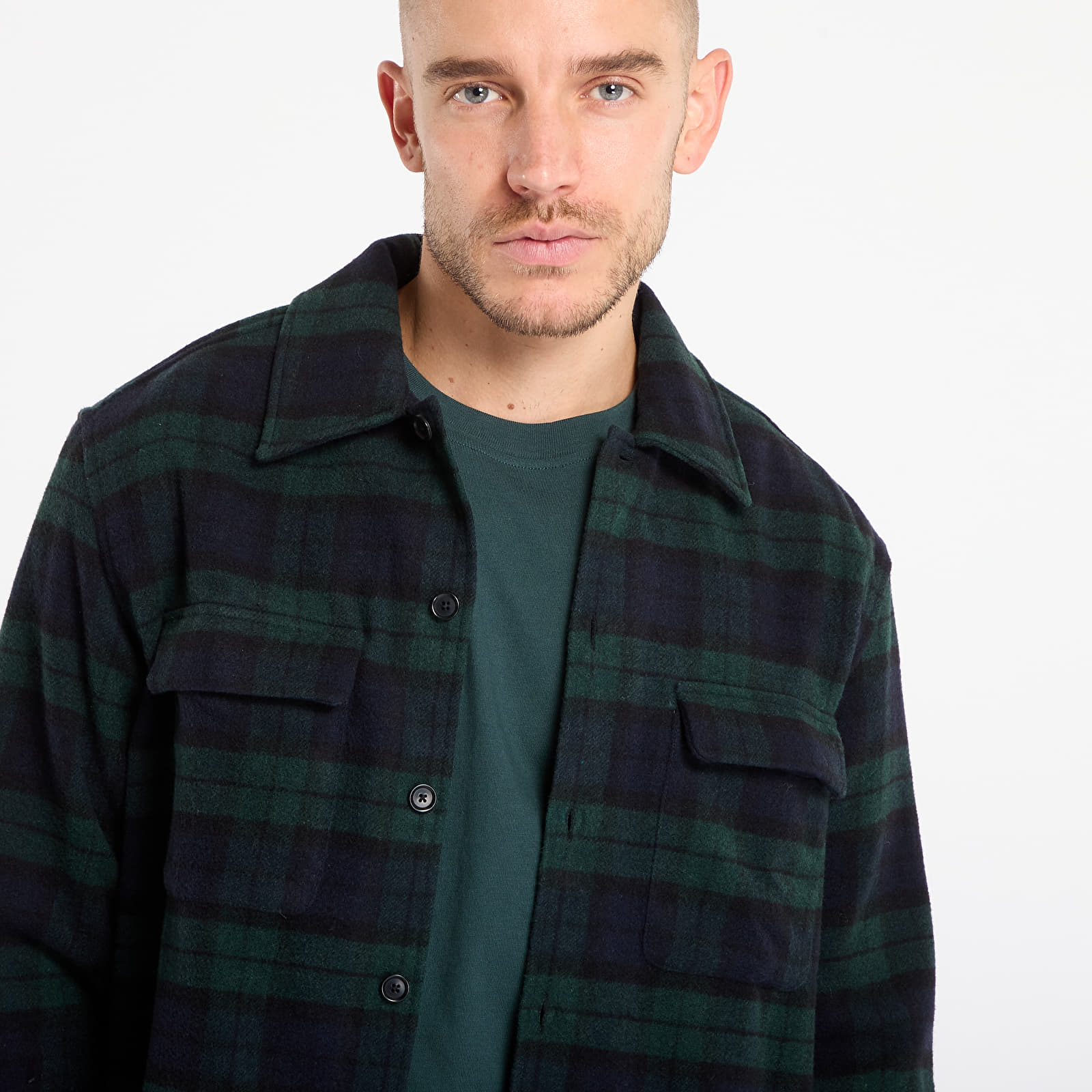 Krekli Samsøe Samsøe Sacastor X H Overshirt Salute Ch.