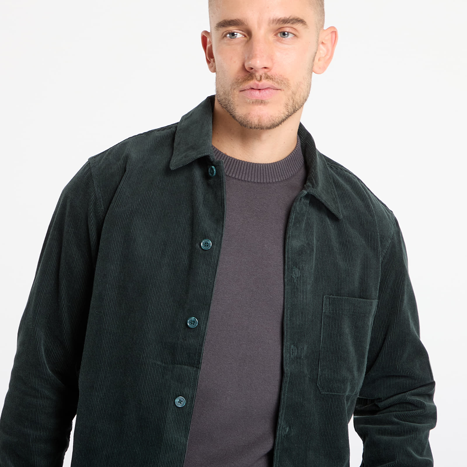 Overshirt Samsøe Samsøe Sadamon Js Shirt Green Gables