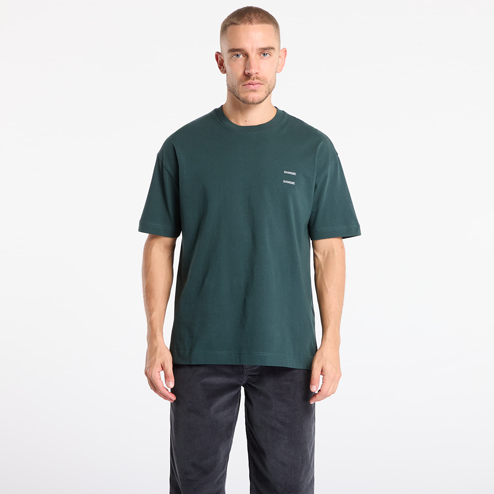 T-krekli Samsøe Samsøe Joel T-Shirt Green Gables