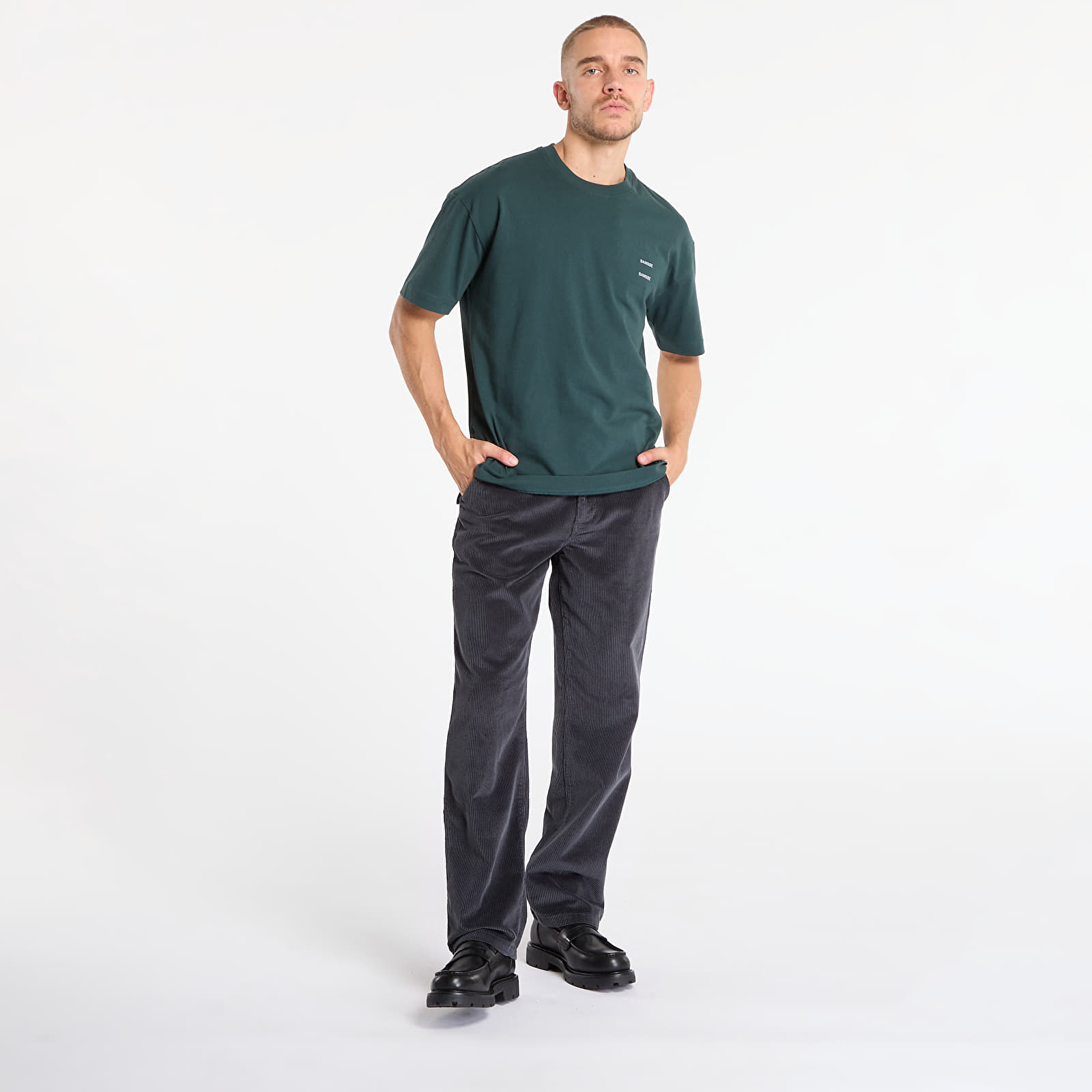 T-krekli Samsøe Samsøe Joel T-Shirt Green Gables