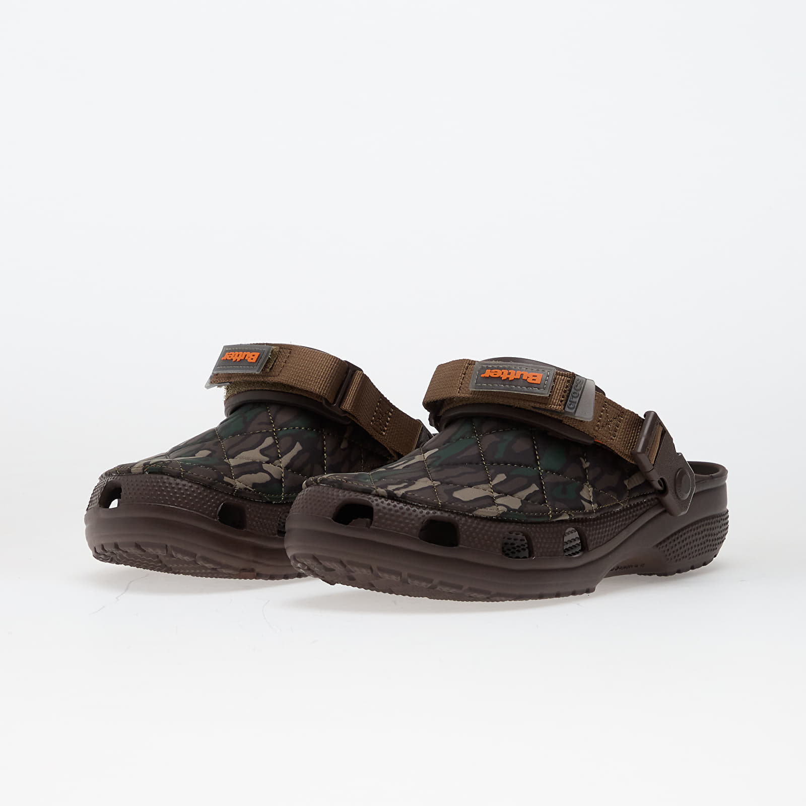 Vīriešu čības un apavi Crocs x Butter Classic Clog Brown