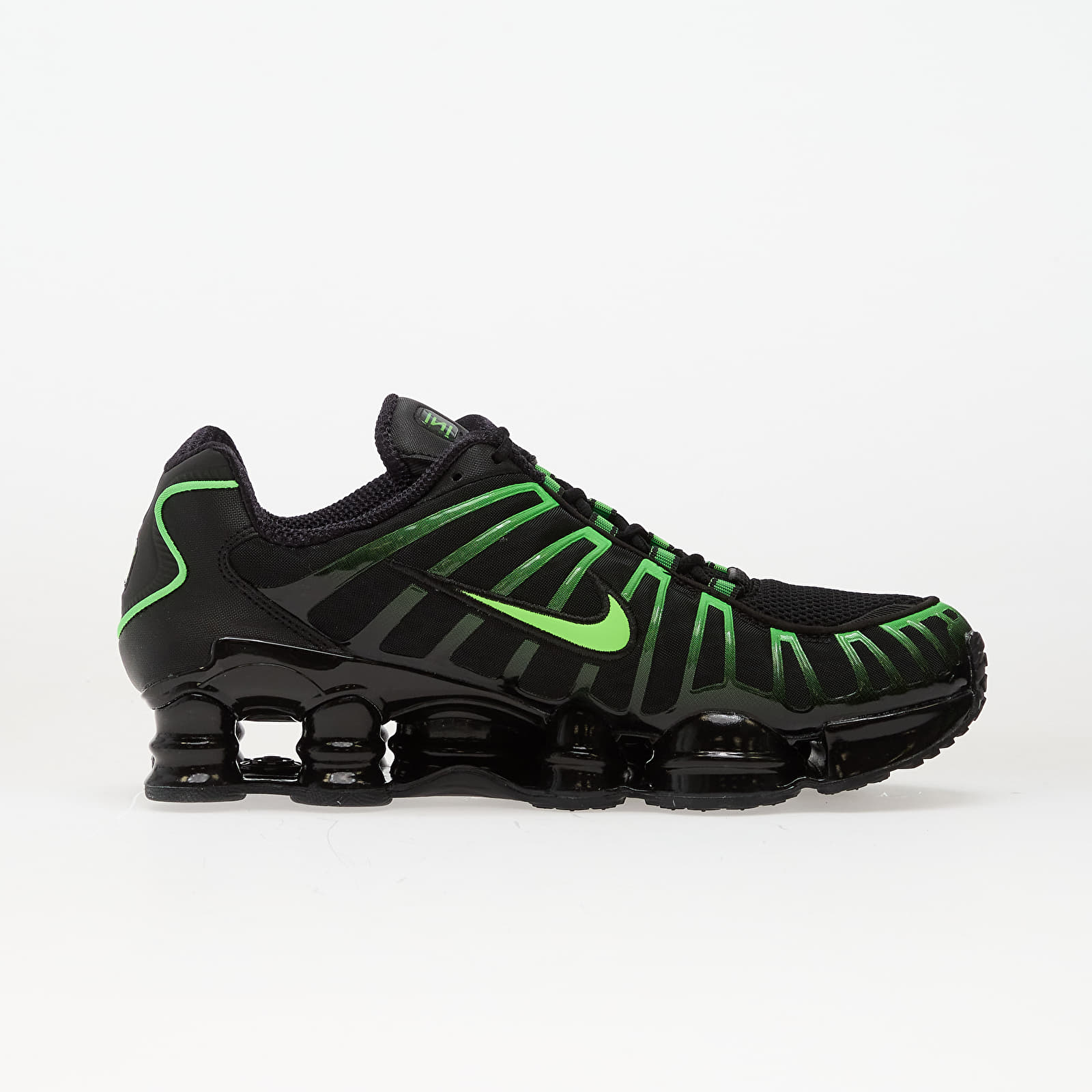 Vīriešu čības un apavi Nike Shox Tl Black/ Green Strike-Black