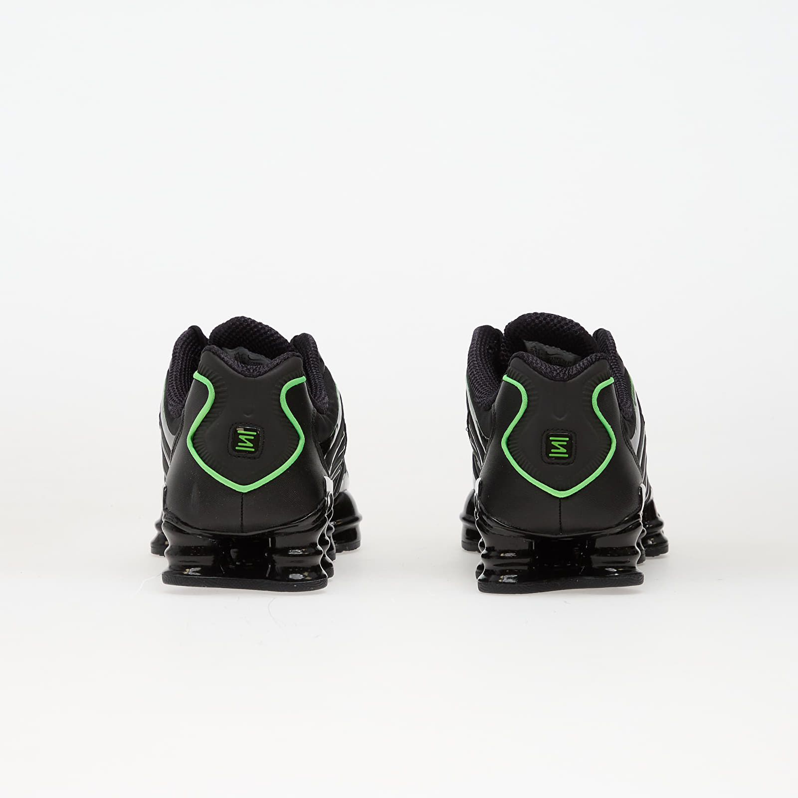 Vīriešu čības un apavi Nike Shox Tl Black/ Green Strike-Black