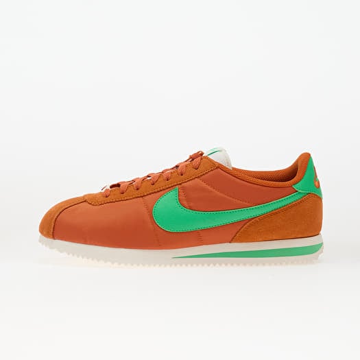 Nike Cortez Textile Campfire Orange/ Green Shock-Sail