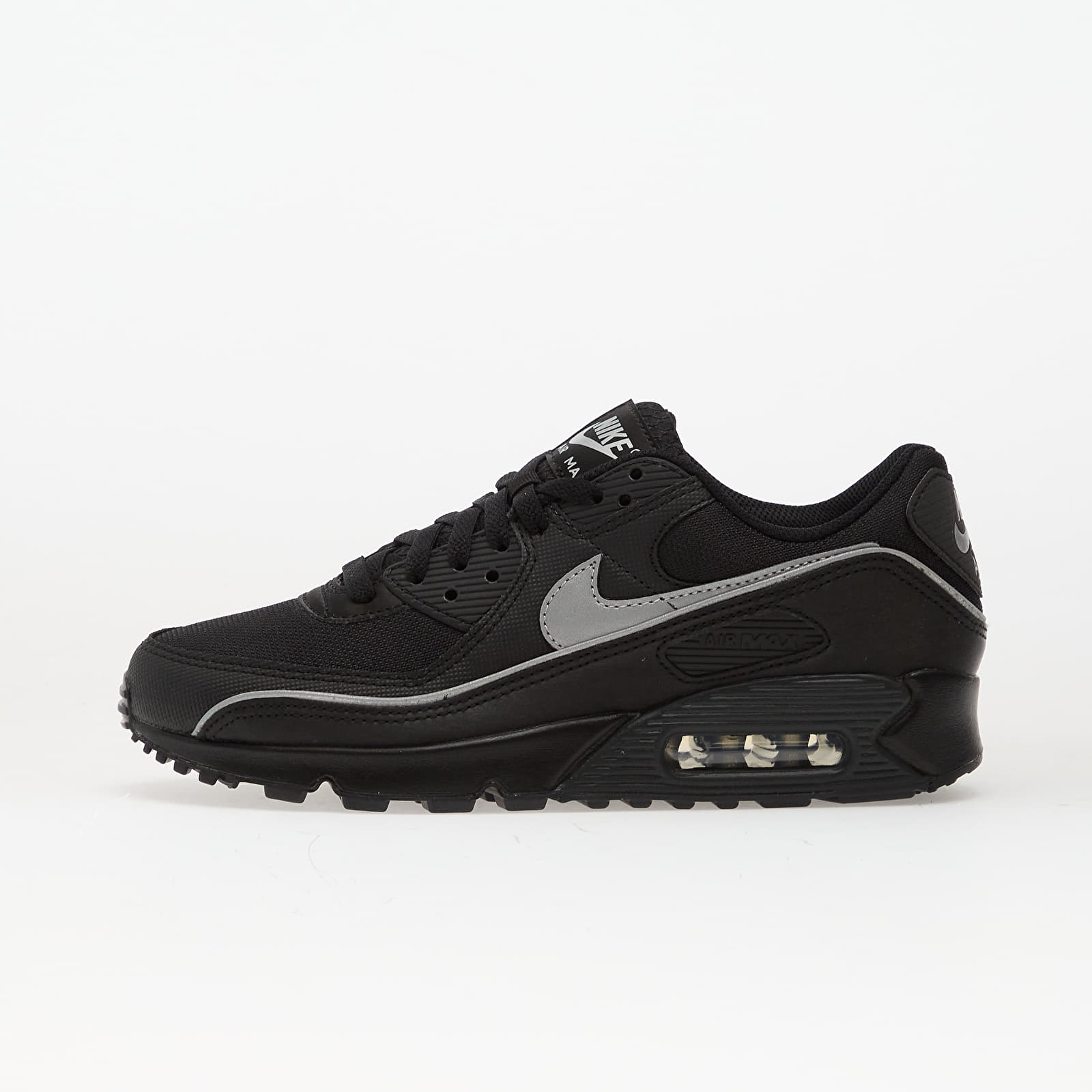 Vīriešu čības un apavi Nike Air Max 90 Premium Black/ Multi-Color-Black-Anthracite