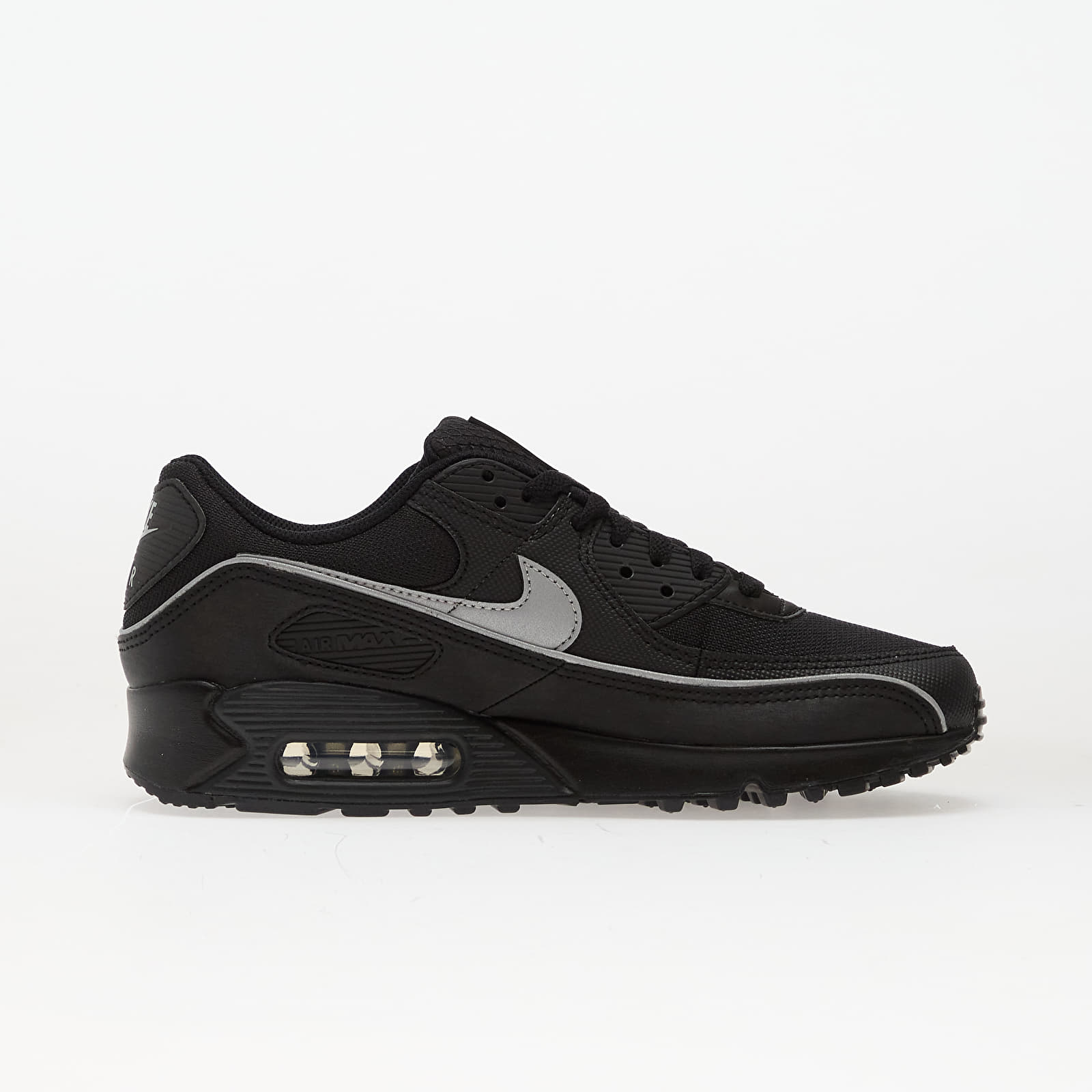 Vīriešu čības un apavi Nike Air Max 90 Premium Black/ Multi-Color-Black-Anthracite