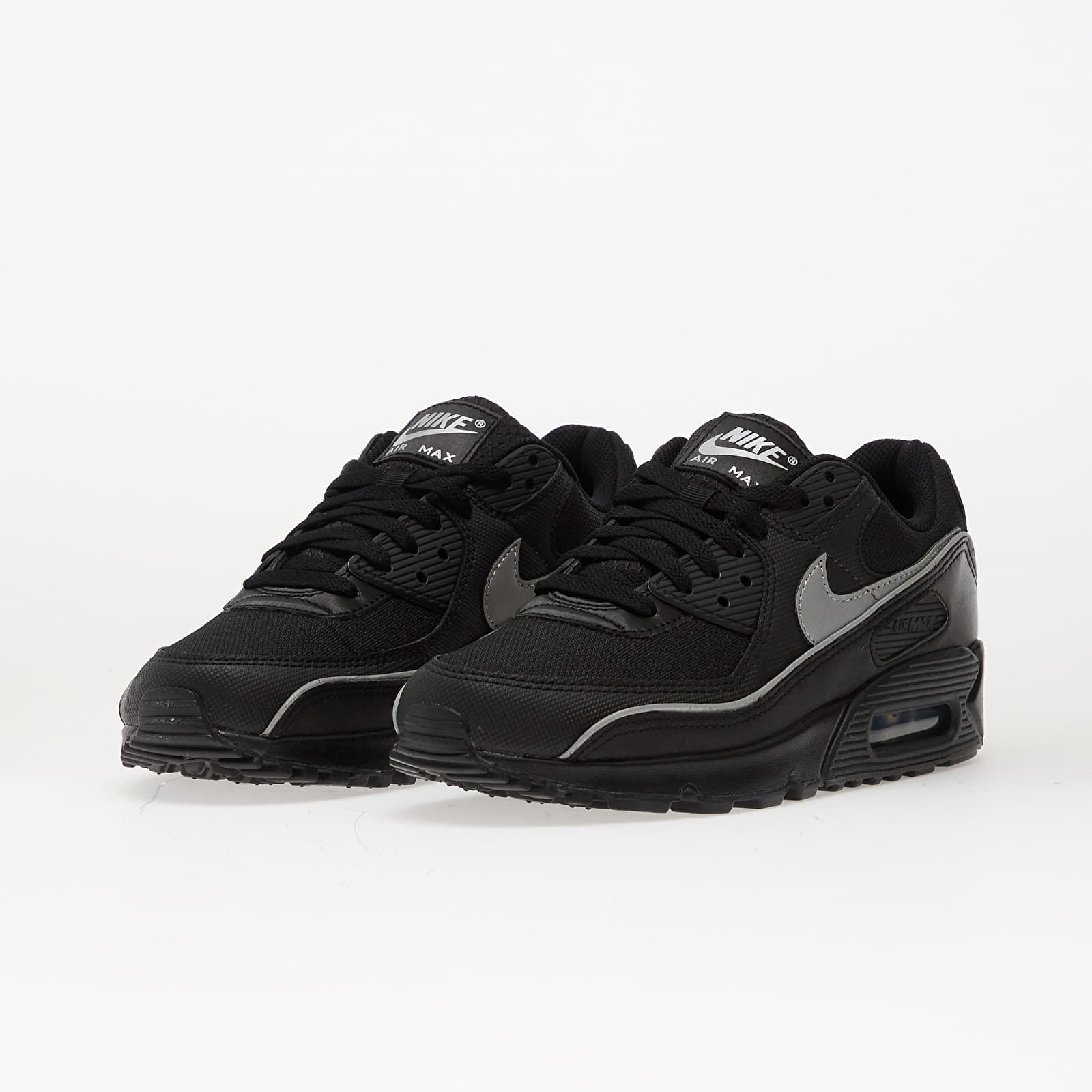 Vīriešu čības un apavi Nike Air Max 90 Premium Black/ Multi-Color-Black-Anthracite