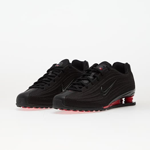 Nike W Shox Z Black/ Black-University Red | Queens