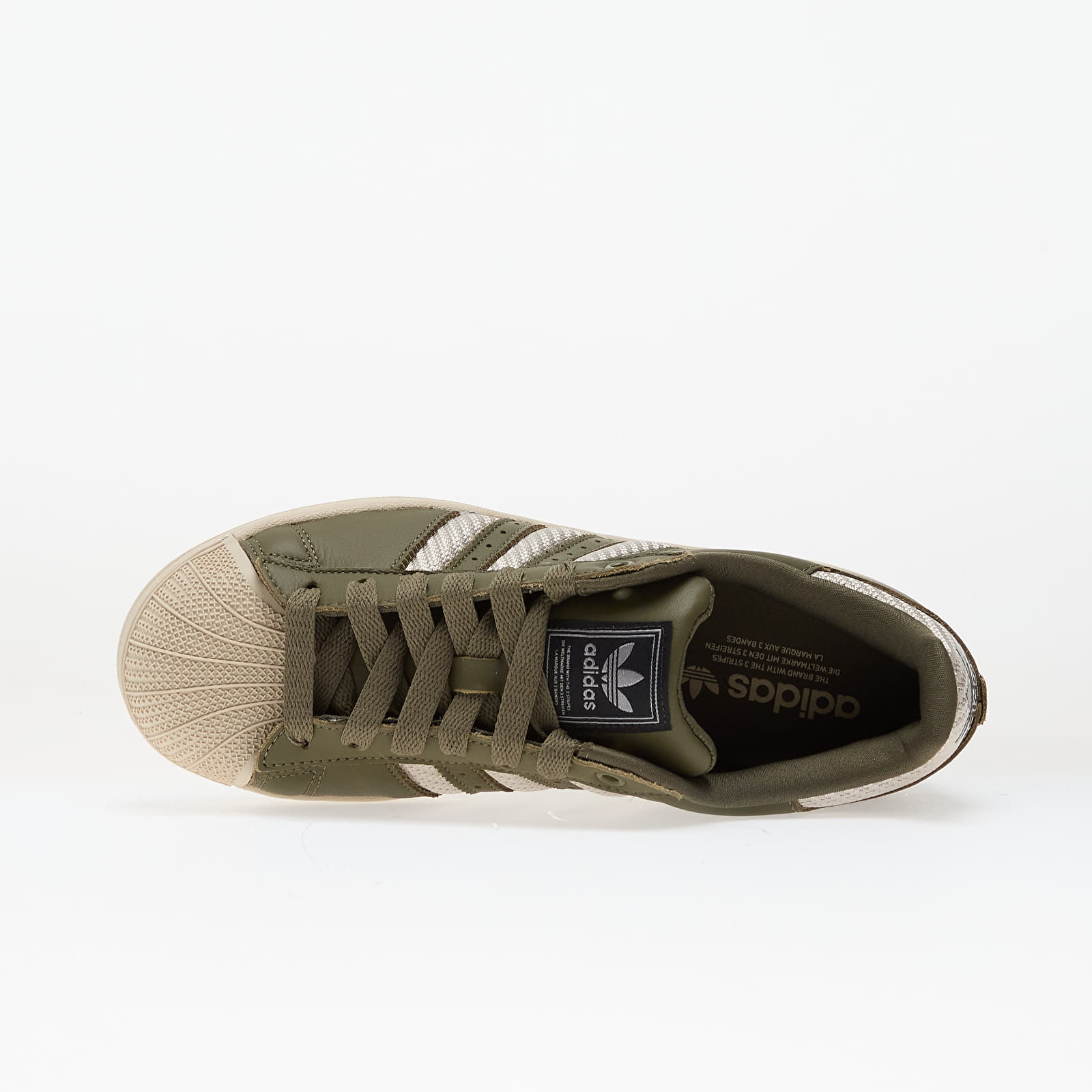 Men's sneakers and shoes adidas Superstar II Medrkh/ Clear Brown/ Core Black