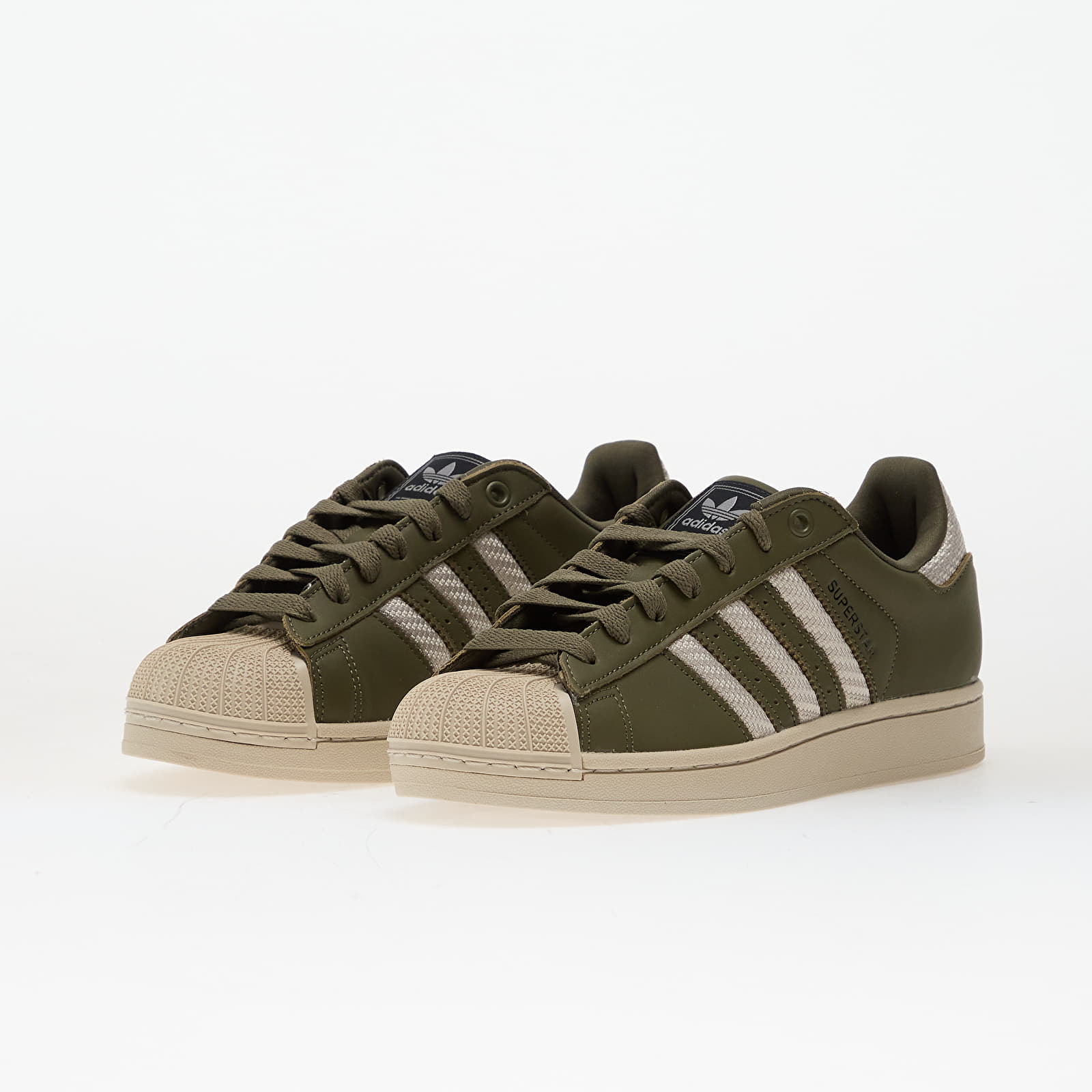 Men's sneakers and shoes adidas Superstar II Medrkh/ Clear Brown/ Core Black