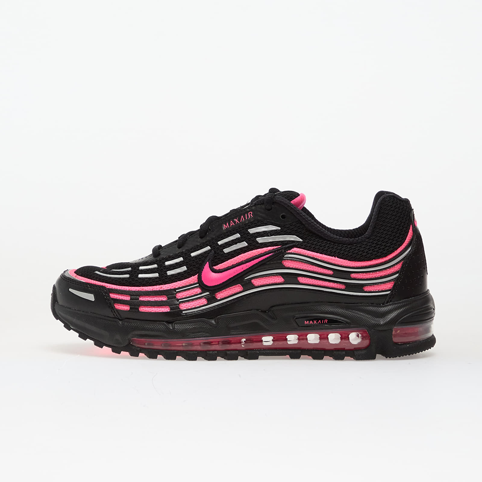 Vīriešu čības un apavi Nike Air Max Tl 2.5 Black/ Hyper Pink-Black-Metallic Silver