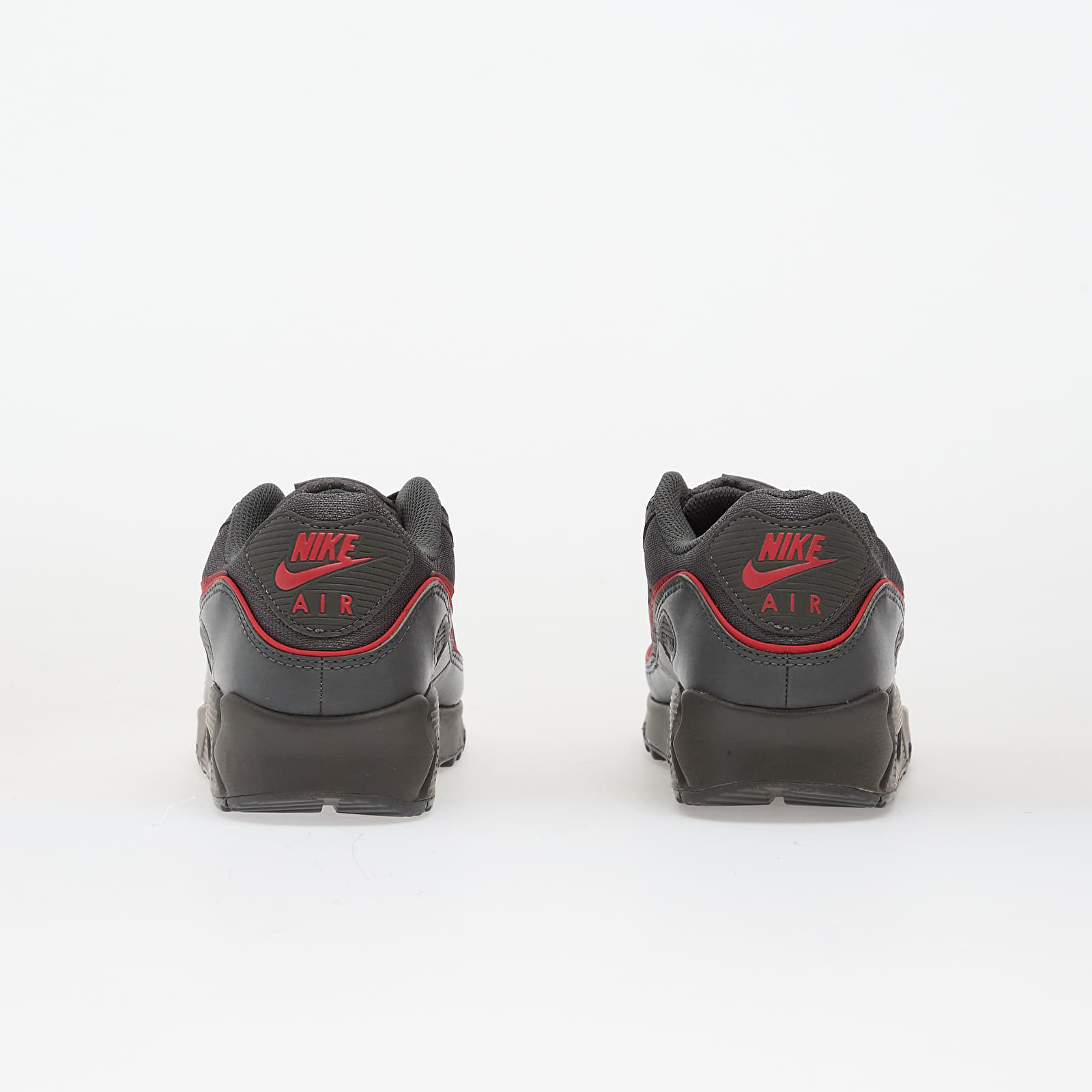 Vīriešu čības un apavi Nike Air Max 90 Premium Iron Grey/ University Red-Black