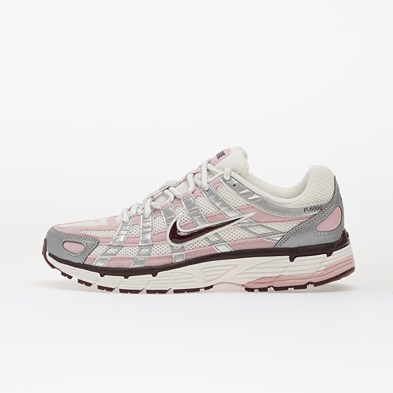 Nike W P-6000 Summit White/ Plum Chalk-Metallic Silver