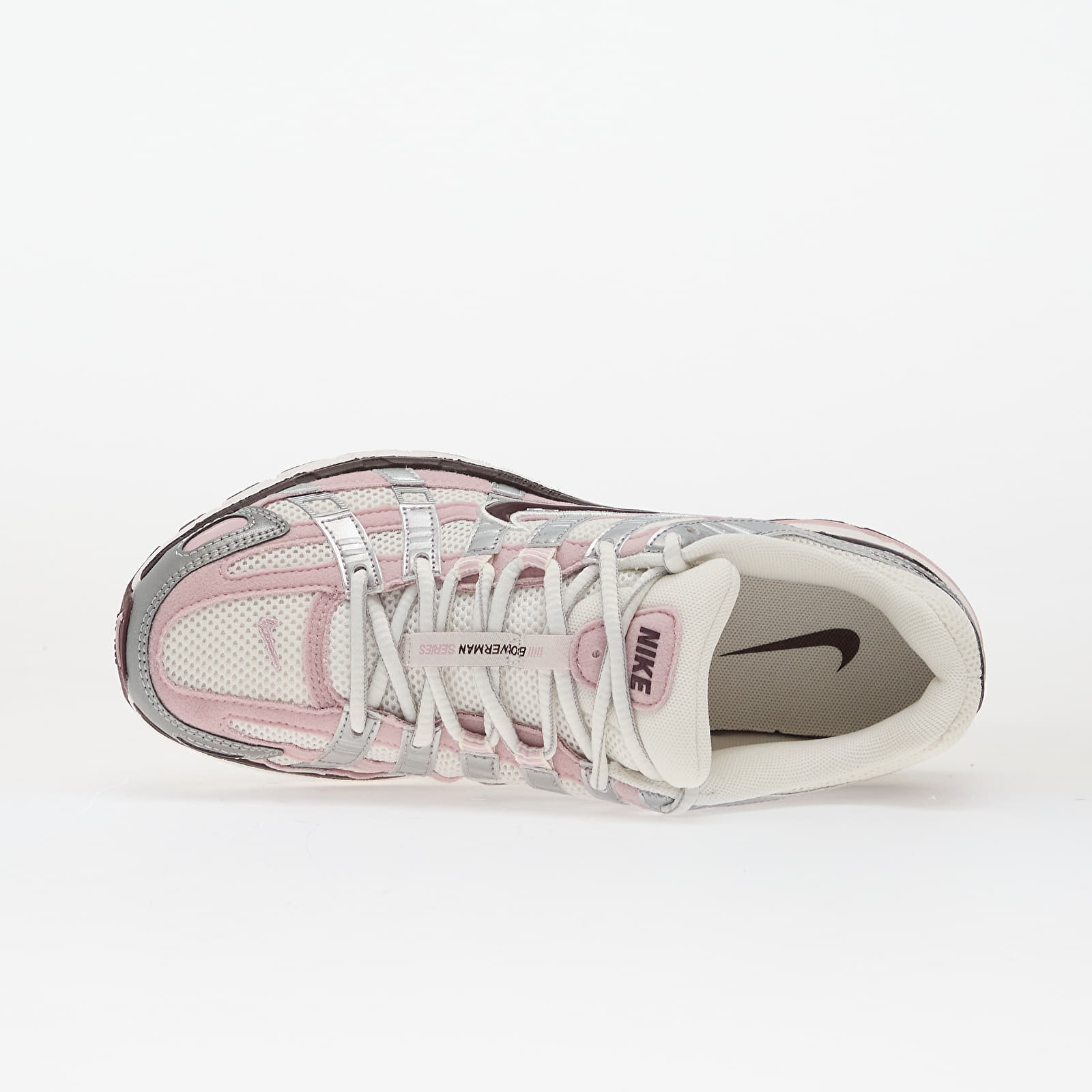 Sieviešu kedas un apavi Nike W P-6000 Summit White/ Plum Chalk-Metallic Silver