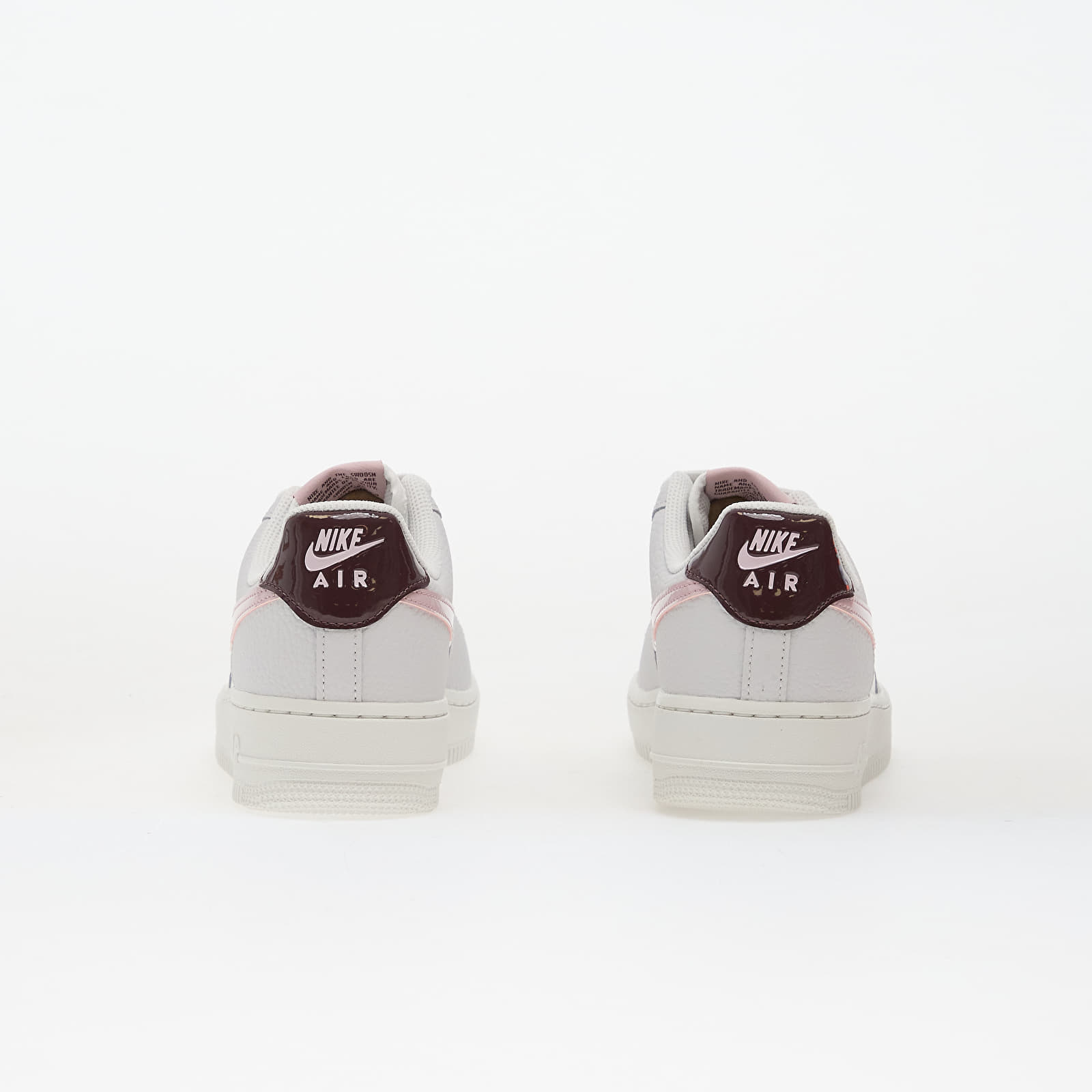 Women's sneakers and shoes Nike W Air Force 1 '07 Summit White/ Plum Chalk-Vast Grey