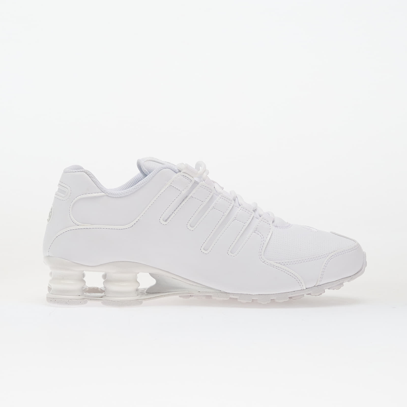 Vīriešu čības un apavi Nike Shox Nz White/ White