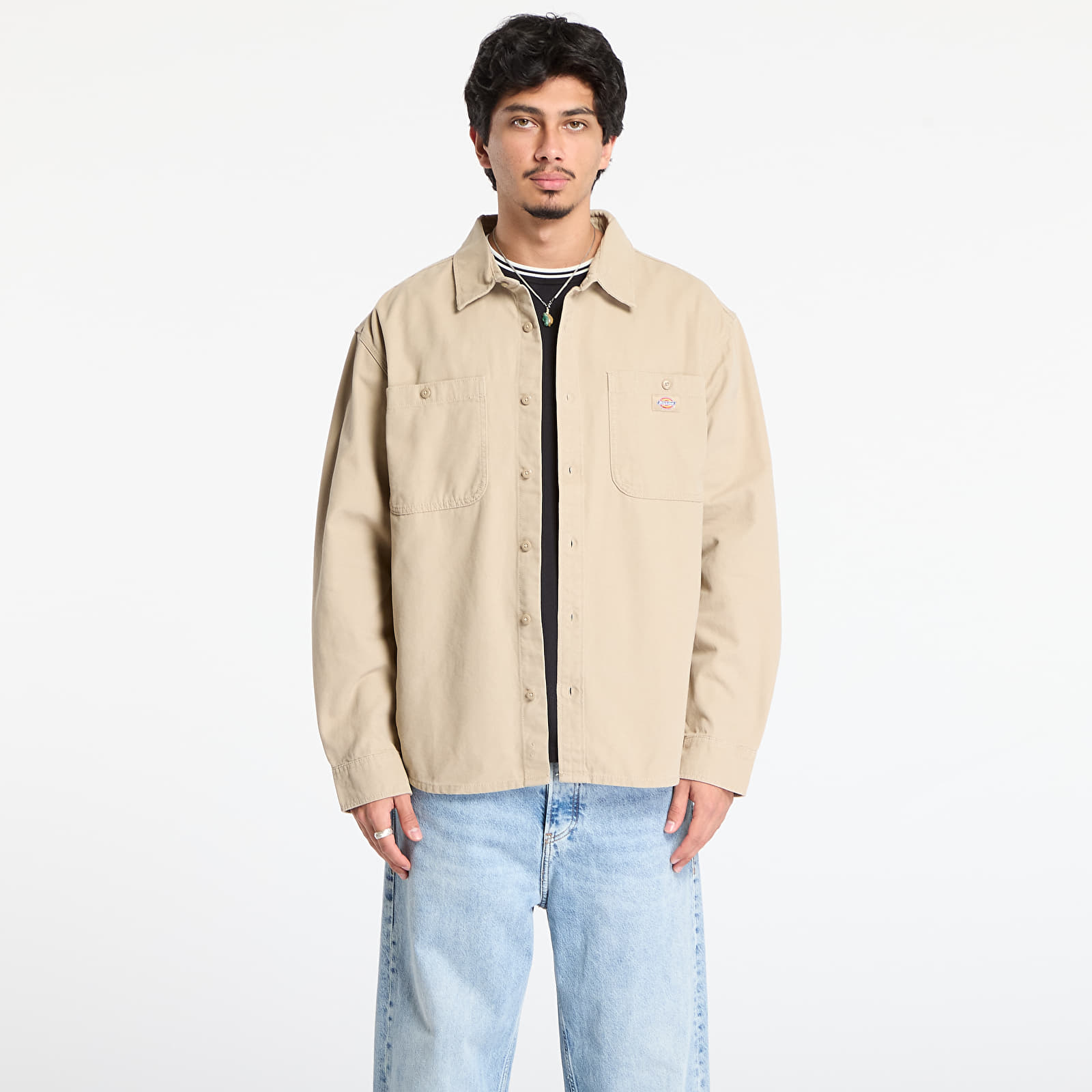 Men's shirts Dickies Canvas Shirt Desert Sand