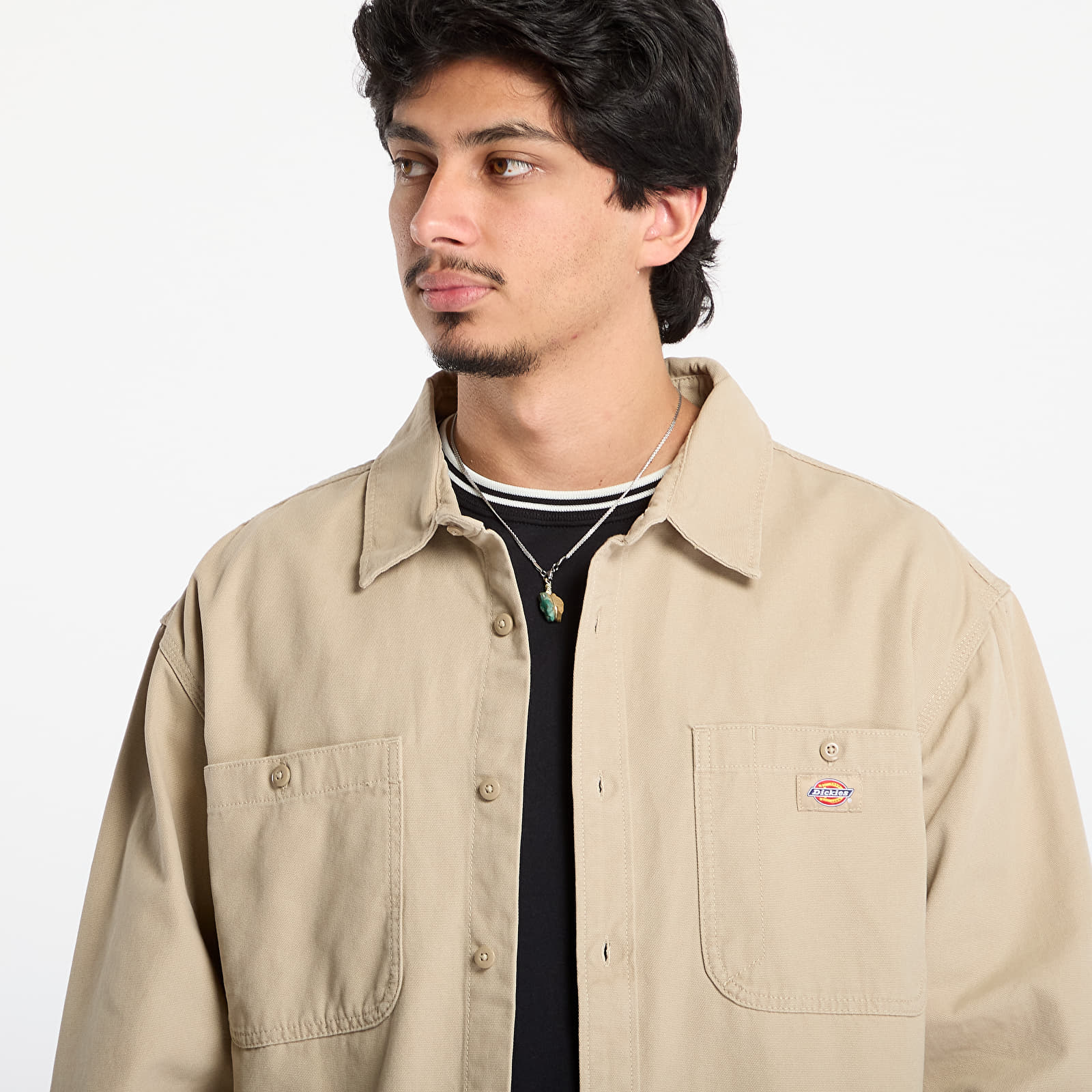 Men's shirts Dickies Canvas Shirt Desert Sand