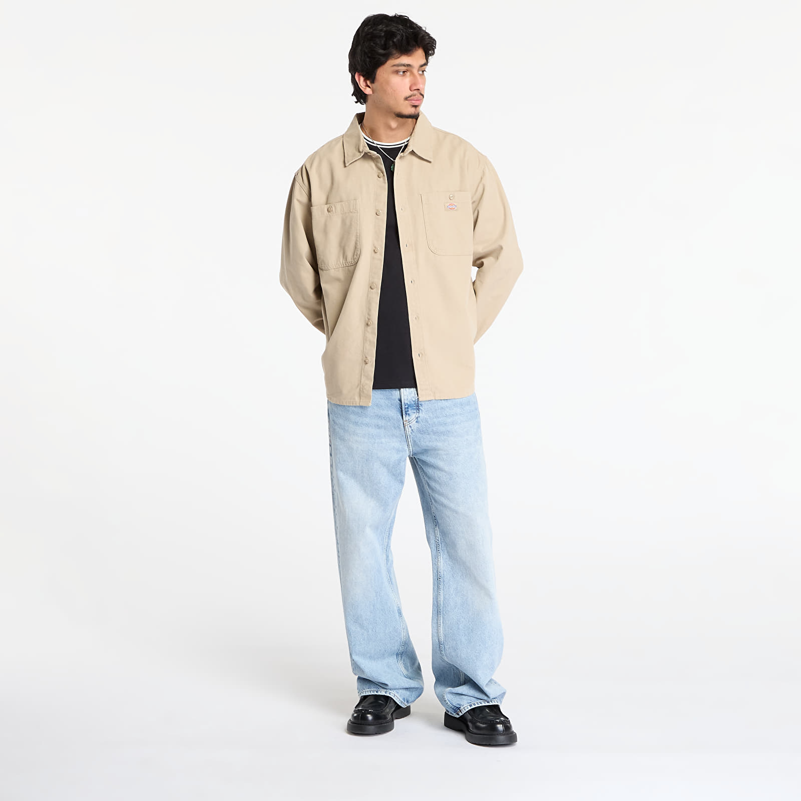 Men's shirts Dickies Canvas Shirt Desert Sand