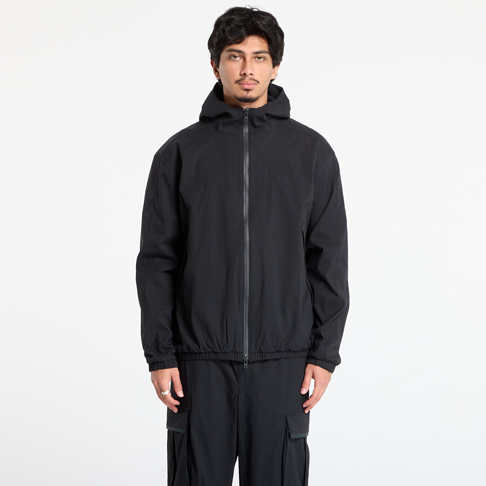 Men's jackets Under Armour Ua Unstoppable Txt Woven Jacket Black