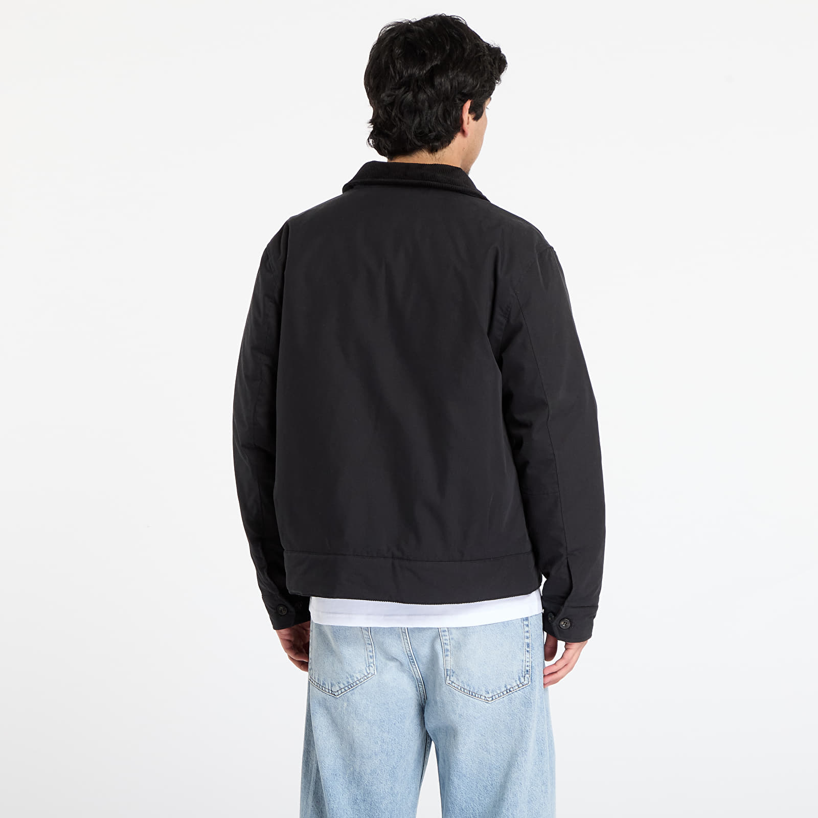 Men's jackets FRED PERRY Cotton Caban Jacket Black