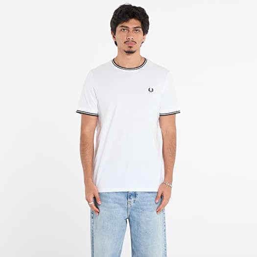T-shirt FRED PERRY Twin Tipped T-Shirt White