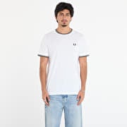 FRED PERRY Twin Tipped T-Shirt White